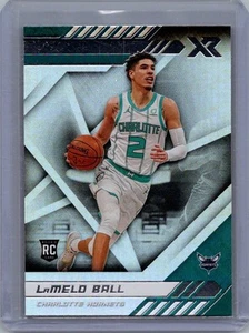 Tarjeta de novato Panini Chronicles XR 2020-21 refractor Lamelo Ball RC - Imagen 1 de 2