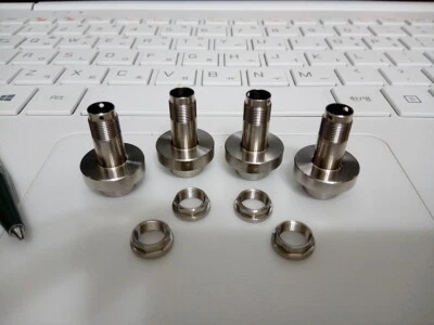 1/8 METAL HUB NUT for CUSTOM TUNING FERRARI PORSCHE TESTAROSSA etc pocher ixo - Image 1 of 2