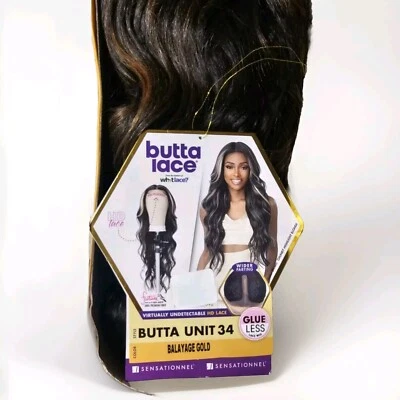 Budda кружева парик Balayage золото новый с ярлыками  - Изображение 1 из 4