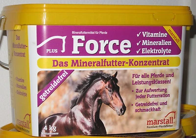 Marstall Pferdefutter Force 4 kg Mineralfutter Konzentrat