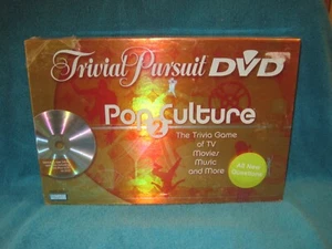 NEW Trivial Pursuit DVD POP CULTURE 2 Family Trivia Board Game Night NIB - Picture 1 of 3