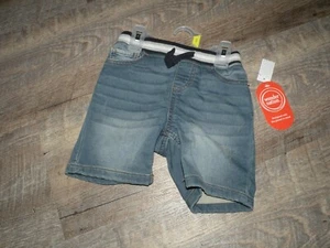Wonder Nation Boy's Drawstring Denim Shorts Size 3T NWT - Picture 1 of 2