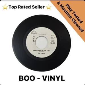 Hard Times In The City By The Cause 7” Single Northern Soul / Funk Soul VG+ - Picture 1 of 6