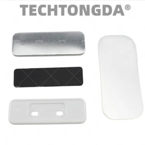 Rectángulo 70x25mm Goma Insignia Magnética Botón Fabricante Herramientas Artesanales Artesanía - Imagen 1 de 2