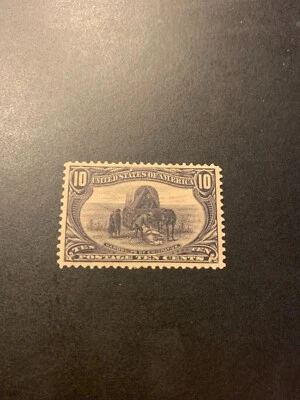 US Scott #290 Trans-Mississippi 10c MLH - Image 1 of 2