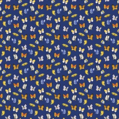 Sunflower Bouquets Digital Butterflies Heatherlee Chan Clothworks Fabric BTHY - Image 1 of 2