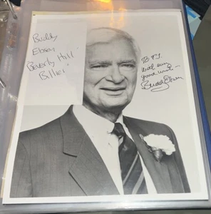 Buddy Ebsen Frühstück bei Tiffany's handsigniert signiert 8x10 personalisiertes Foto - Bild 1 von 1