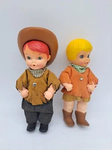 Vintage 1972 Sip Along Sam And Sue Dolls General Mills Fun Group Inc - Bild 1 von 13