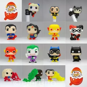 Kinder Joy Funko Pop! DC (Pick your choice)Joker,Batman, Wonder Woman and more - Picture 1 of 9