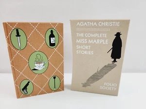 2007 Folio Society Miss Marple Short Stories Agatha Christie Death By.... Cover - Picture 1 of 16