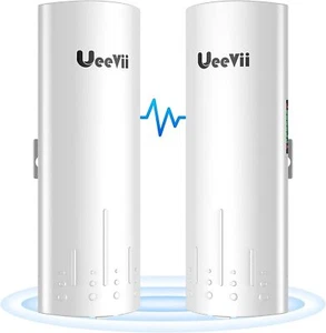 2PCS UeeVii CPE450 5.8G CPE Bridge Long Range 3KM WiFi Extender wireless Bridge - Picture 1 of 9