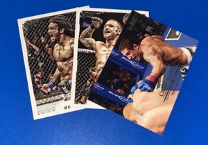 Lote de 3 tarjetas UFC Benson Henderson Chad Mendes Eddie Wienland Topps 2011 - Imagen 1 de 3