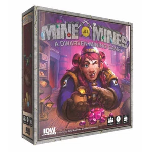 Mine All Mines A Dwarven Mining Board Game Two to Five Players Ages 10 and Up - Picture 1 of 1