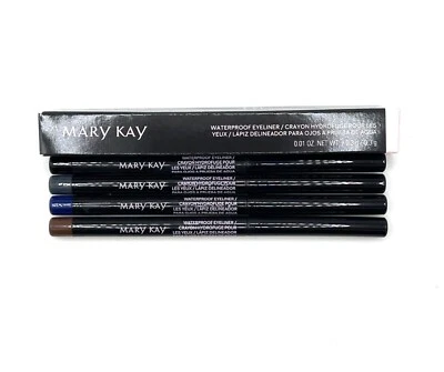 MARY KAY WATERPROOF EYELINER WITH BUILT-IN SHARPENER~YOU CHOOSE SHADE~NIB! - Image 1 of 4