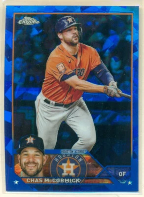 2023 Topps Chrome Sapphire Edition #51 CHAS McCORMICK Houston Astros - Image 1 of 2