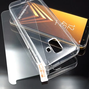 Funda protectora de silicona para móvil + lámina protectora Case Cover - Imagen 1 de 12