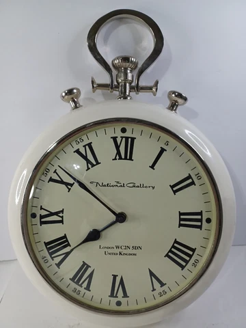 Large 13" The National Gallery London, UK  Stopwatch Design Wall Clock WORKS Cover