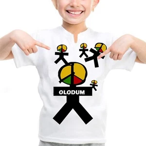 Camiseta blanca de algodón de longitud corta para niños pequeños Grils - Imagen 1 de 7