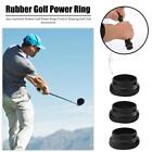 LF# 3pcs Synthetic Rubber Golf Power Rings Prevent Slipping Golf Accessories