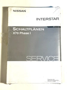 Manual de taller Nissan Interstar modelo X70 desde 2003 esquemas eléctricos - Imagen 1 de 1