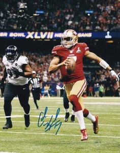 COLIN KAEPERNICK SIGNED AUTOGRAPH 8 X 10 PHOTO SAN FRANCISCO 49ERS - Picture 1 of 1