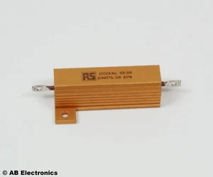 Resistencia de montaje de chasis enrollado de cable 22Ω 50W ±5% - Imagen 1 de 2
