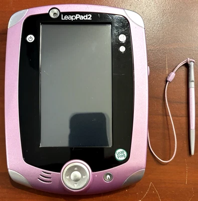 LeapFrog LeapPad 2 Explorer Learning System: Purple Edition, Excellent, Tested - Image 1 of 4
