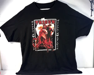 Camiseta De Colección Trigun Vash The Stampede Anime XX Grande Negra - Imagen 1 de 8