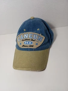 Cancún Caribbean Soul MX Desde 1970 Sombrero Parche Grande Gorra de Recuerdo - Imagen 1 de 5