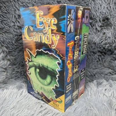 Eye Candy VHS 1994 Future Shock Cyberspace Fractasia Cyberspecs 3D Graphics Rare - Image 1 of 4