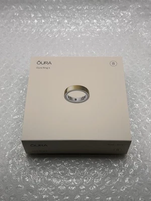 Oura Ring Gen 4 - Gold - Size 8  - BRAND NEW SEALED - Image 1 of 3