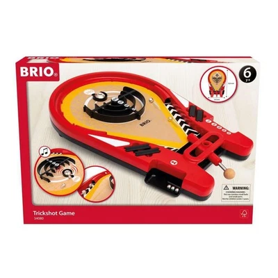 BRIO 34080 Trickshot Game | Classic Pinball Challenge for Ages 6+ High - Image 1 of 4