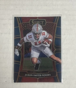 2023 Panini Select Draft Picks #7 Jaxon Smith-Njigba Ohio State - Foto 1 di 2