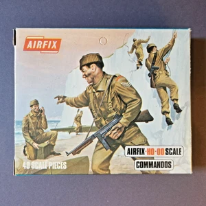 Airfix 01732-3, S32 89, Commandos, 40 Teile kplt., Blue Box, 1977, OVP. - Bild 1 von 3