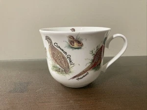 ROY KIRKHAM Bone China Jumbo Breakfast Cup Mug GAME BIRDS - Picture 1 of 4