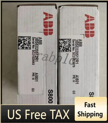 1PC New ABB 3BSE020512R1 AI801 Module In Box Brand US Free TAX - Image 1 of 4