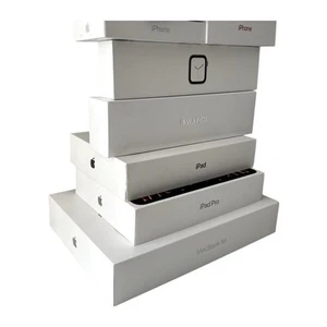 Lot Of 7 Empty MAC Apple Boxes iPhone iPad MacBook Air iPadPro Watch Empty - Photo 1/4