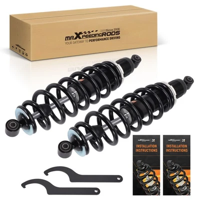Pair Rear Shocks Absorber Kit For Polaris Ranger 500 800 700 4X4 2X4 2006-2014 - Image 1 of 4