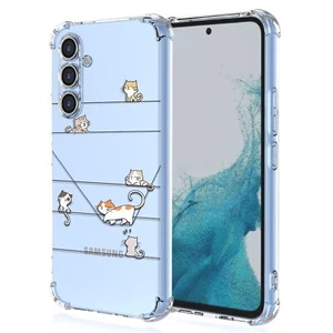 Coque pour Samsung Galaxy A14 4G/5G Mignon Dessin Animé Chat Motif Mode Dessi... - Photo 1 sur 8