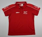 23 Red Racing Milwaukee Supercars Ford Rare Team Media Polo Shirt Womans Size 16