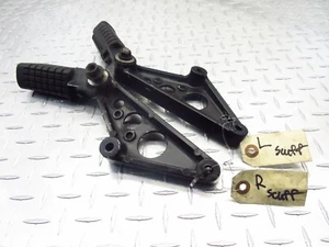 1985 84-86 HONDA CB700 NIGHTHAWK CB 700 OEM REAR BACK PASSENGER FOOT PEGS PAIR - Picture 1 of 12