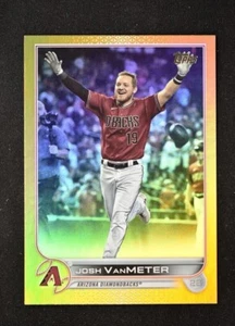 2022 Series 2 Base Gold Foil #534 Josh VanMeter Arizona Diamondbacks - Bild 1 von 1