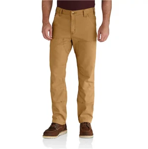 Carhartt Relaxed Fit Canvas Pants Double Front Utility Hickory 36x34 - Picture 1 of 6