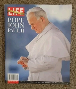 LIFE COMMEMORATIVE POPE JOHN PAUL II Foreword by Reverend Billy Graham Magazine - Picture 1 of 1