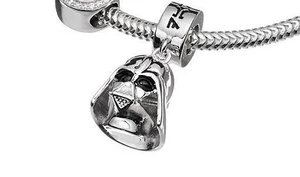 Neu Authentisch Disney Massiv Sterlingsilber Darth Vader Star Wars Perlen Charm - Bild 1 von 1