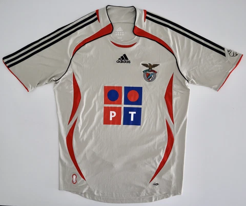 BENFICA 2006/07 Portugal Adidas Away Football Shirt M Mens Vintage Soccer Jersey Cover