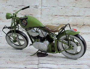1-8 Scale Hand Made Detailed Motorcycle Home Office Figurine Art Artwork Decor - Picture 1 of 6