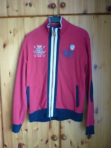 Original La Martina Sweatshirt Jacke Gr. XL rot - Bild 1 von 7