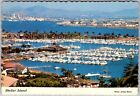 Postcard: Tropical Paradise at Shelter Island, San Diego A95
