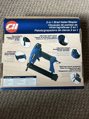 Clavadora/apiladora Campbell Hausfeld 2 en 1 Brad CHN10498AV como nueva en caja Foto 1 de 3